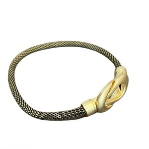 Erica Zap Mesh Bracelet with Infinity Loop Magnetic Clasp